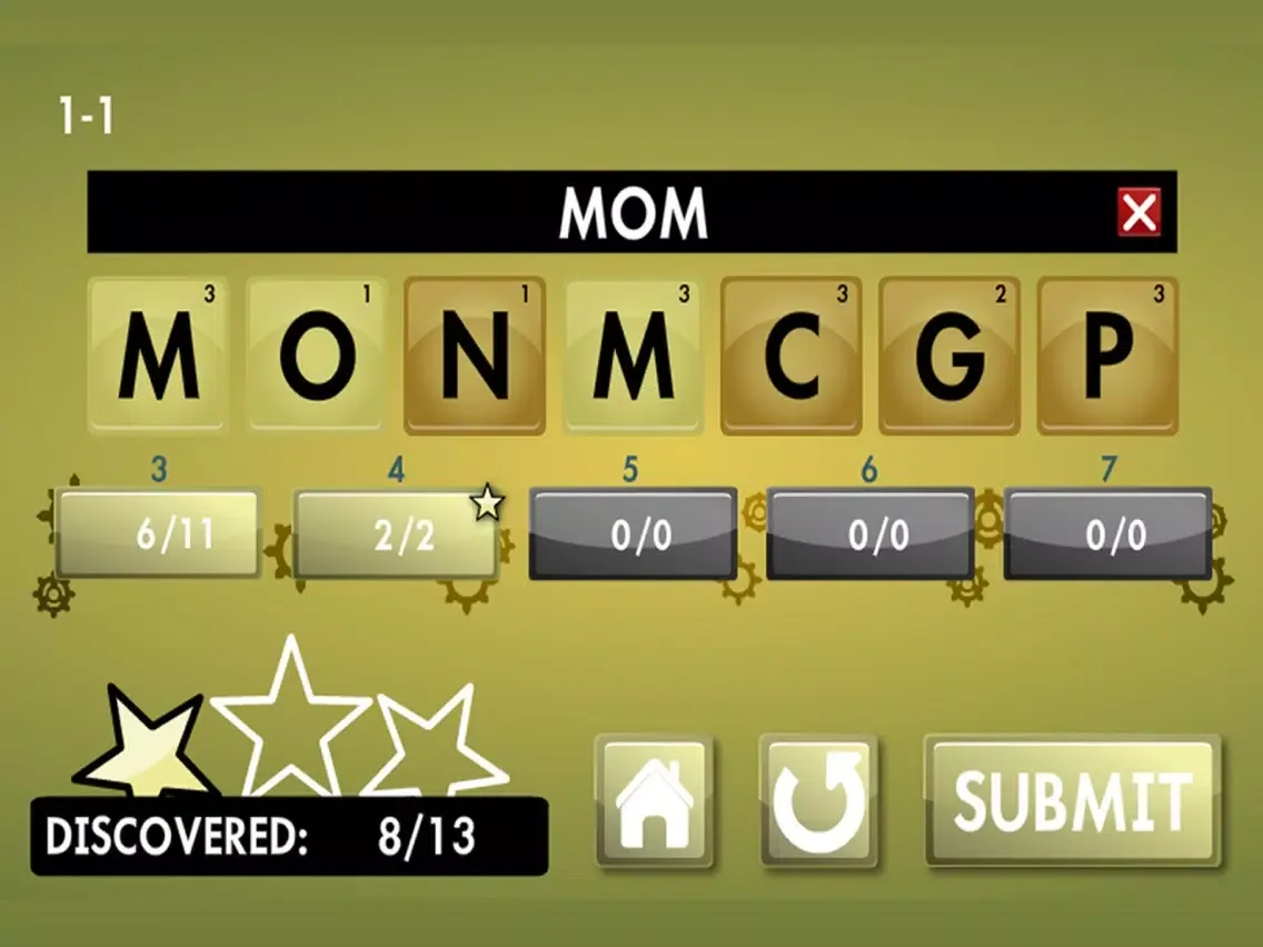 Zrzuty ekranu Word Grinder iPad 