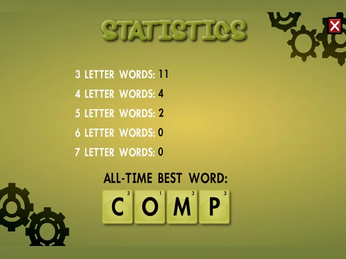 Zrzuty ekranu Word Grinder iPad 