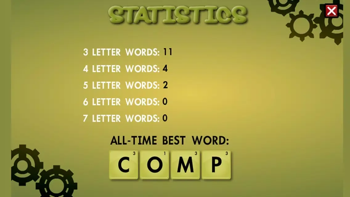 Zrzuty ekranu Word Grinder