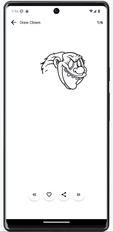 Capturas de pantalla de How to Draw Killer Clown