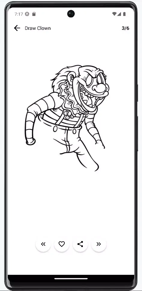 Capturas de pantalla de How to Draw Killer Clown