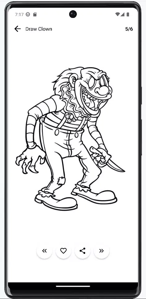 Capturas de pantalla de How to Draw Killer Clown