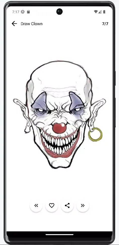 Capturas de pantalla de How to Draw Killer Clown