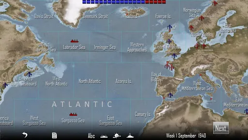 Capturas de tela do Atlantic Fleet