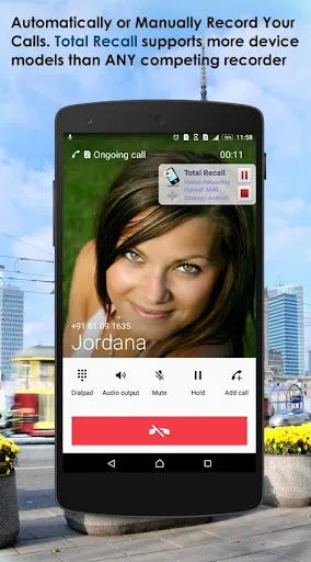 ภาพหน้าจอของ Call Recorder