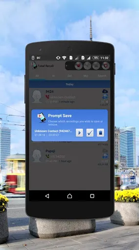 ภาพหน้าจอของ Call Recorder
