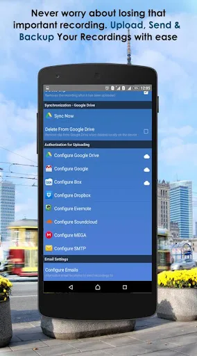 ภาพหน้าจอของ Call Recorder