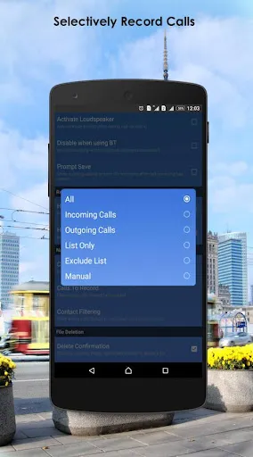 ภาพหน้าจอของ Call Recorder