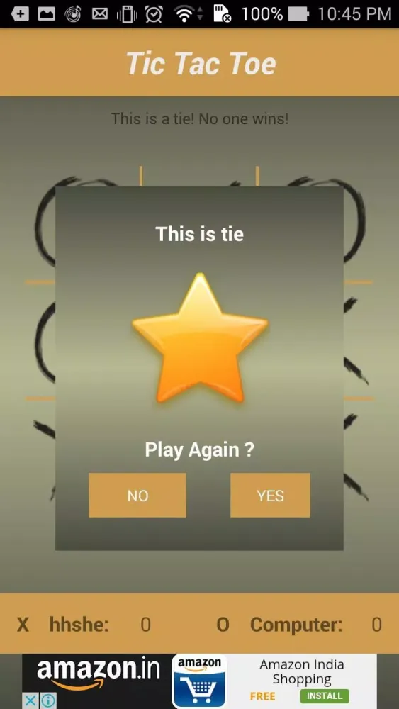 Captures d'écran de Tic Tac Toe