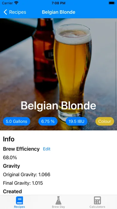 Capturas de tela do Beer Lab
