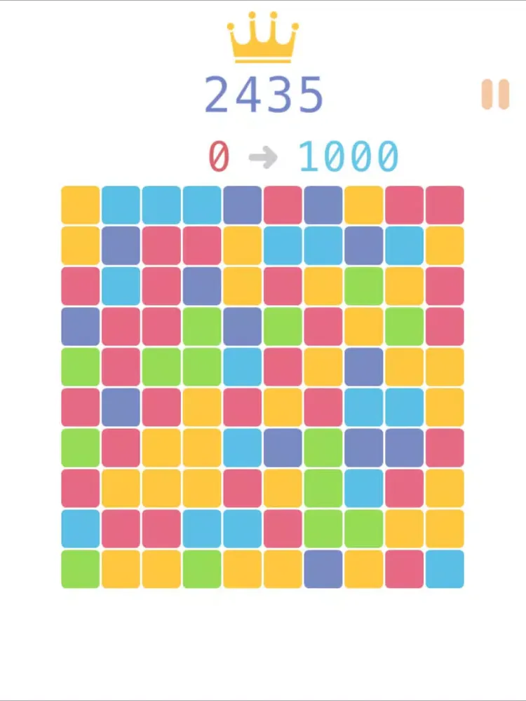 ภาพหน้าจอของ Puzzle Color iPad 
