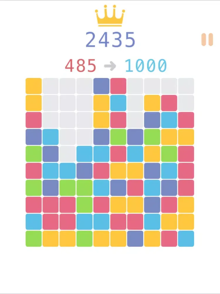 ภาพหน้าจอของ Puzzle Color iPad 