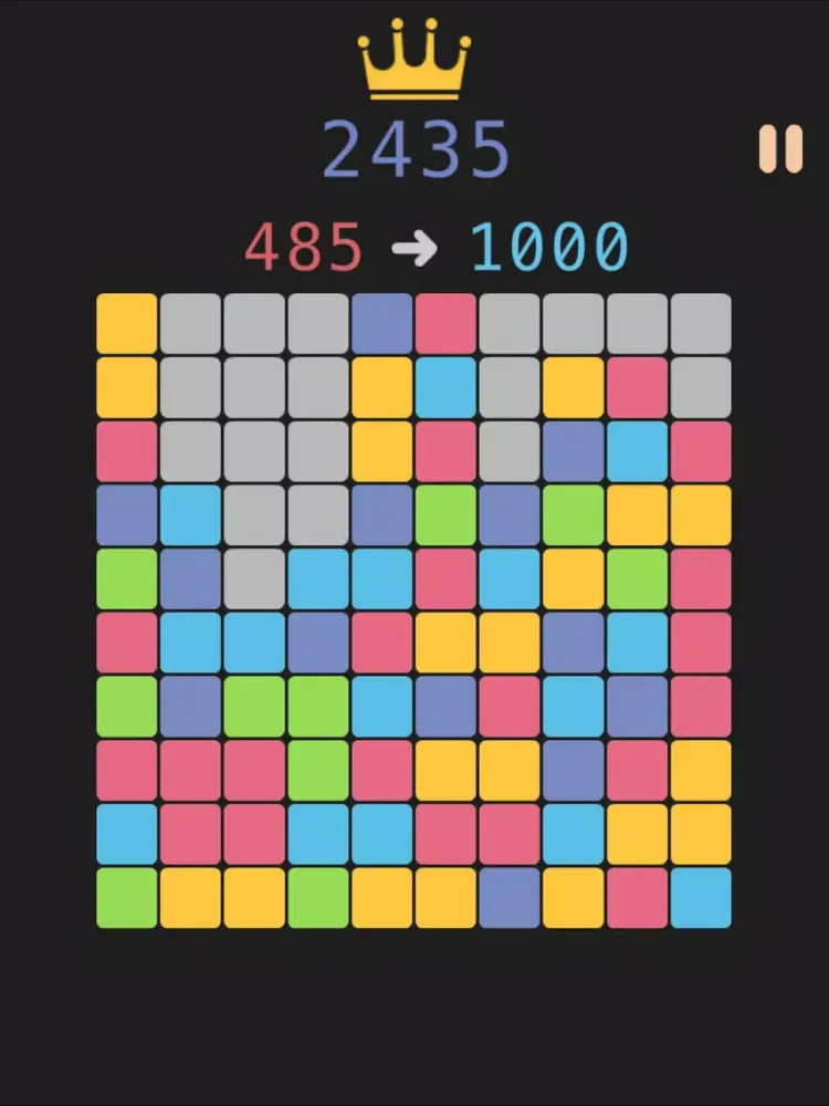 ภาพหน้าจอของ Puzzle Color iPad 