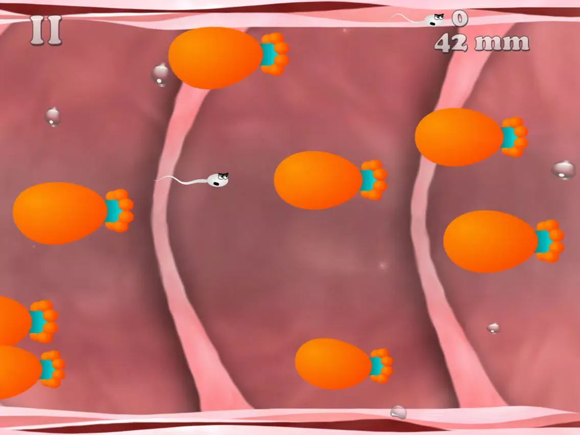 Jizz The Sperm Cell Game iPad  Screenshots