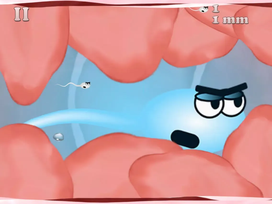 Jizz The Sperm Cell Game iPad  Screenshots