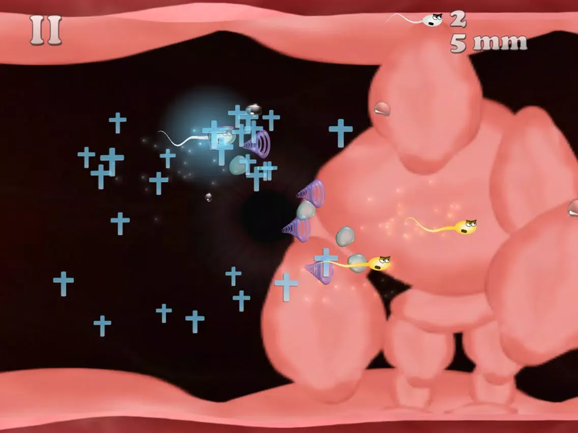 Jizz The Sperm Cell Game iPad  Screenshots