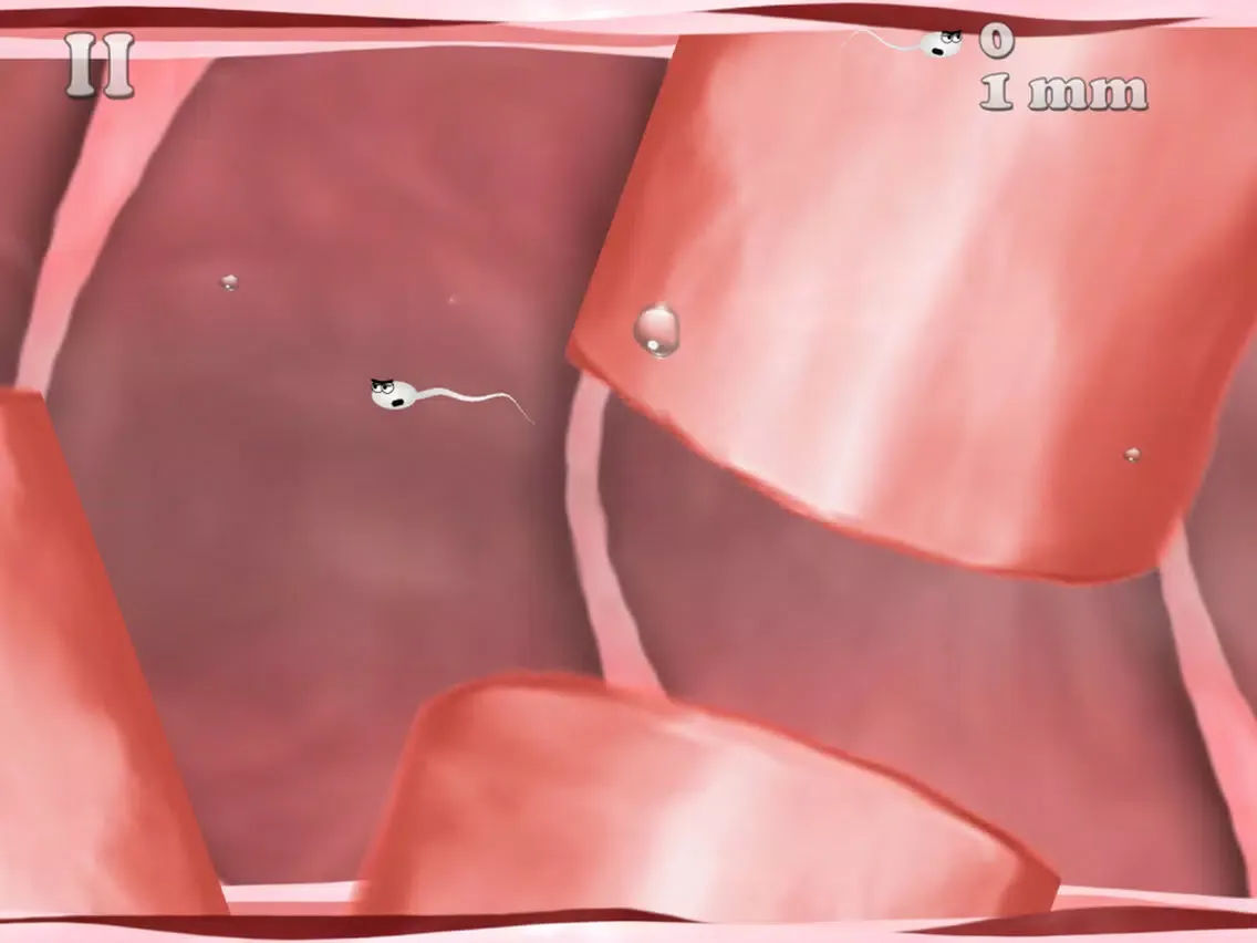 Jizz The Sperm Cell Game iPad  Screenshots