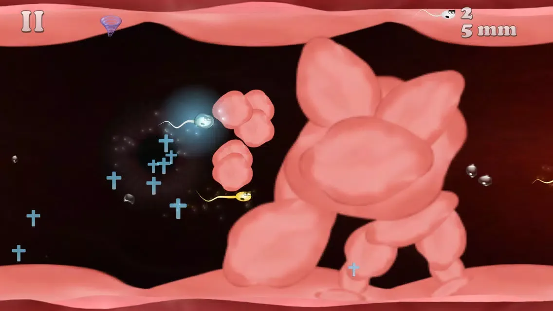 Jizz The Sperm Cell Game Screenshots