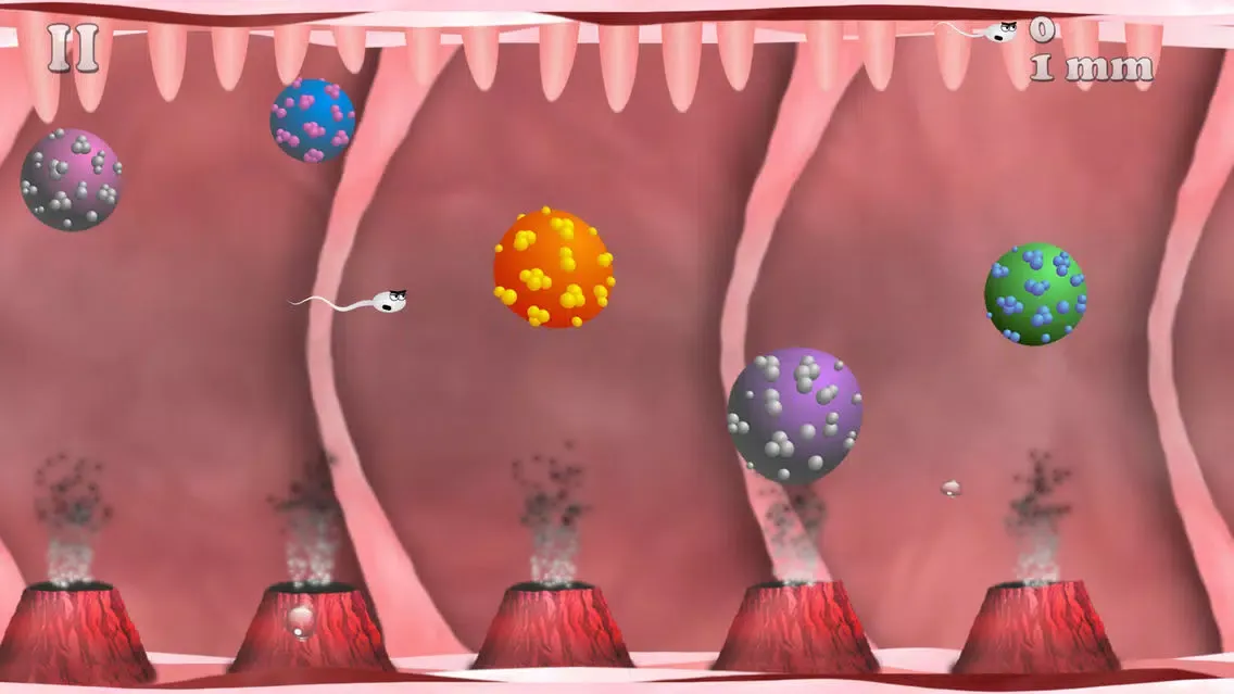 Jizz The Sperm Cell Game Screenshots
