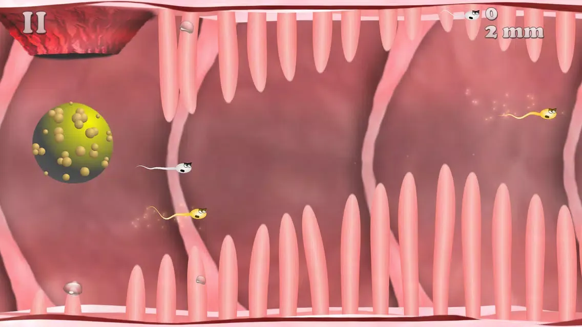 Jizz The Sperm Cell Game Screenshots