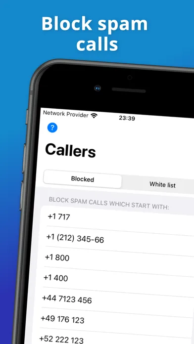 Spamless Block Nuisance Calls Screenshots
