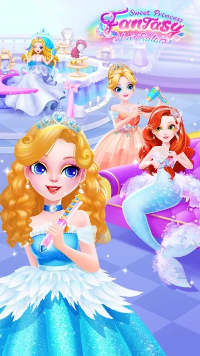 Capturas de tela do Sweet Princess Fantasy Hair