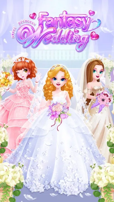 Capturas de tela do Sweet Princess Fantasy Wedding