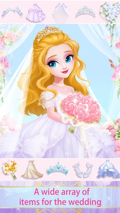 Capturas de tela do Sweet Princess Fantasy Wedding