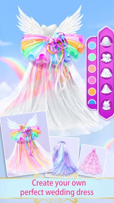 Capturas de tela do Sweet Princess Fantasy Wedding