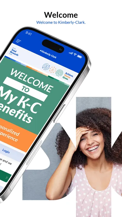 Zrzuty ekranu My K-C Benefits