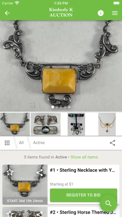 Скриншоты Kimberly K Auction