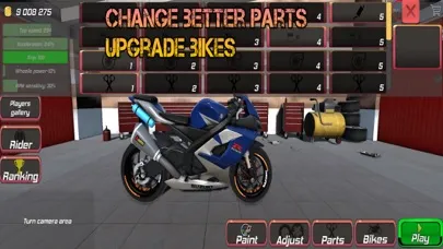 Tangkapan skrin Drag Bikes 3 - Moto dragracing
