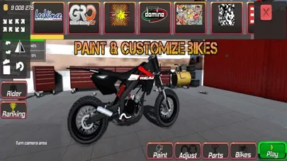 Tangkapan skrin Drag Bikes 3 - Moto dragracing