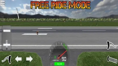 Tangkapan skrin Drag Bikes 3 - Moto dragracing