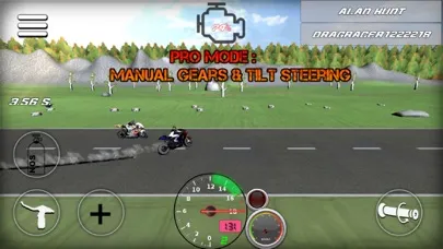 Ảnh chụp màn hình của Drag Bikes - Motorbike edition
