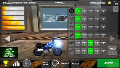 Ảnh chụp màn hình của Drag Bikes - Motorbike edition