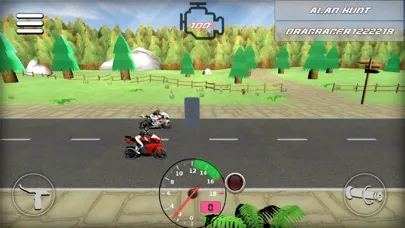 Ảnh chụp màn hình của Drag Bikes - Motorbike edition