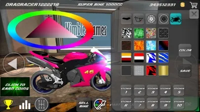 Ảnh chụp màn hình của Drag Bikes - Motorbike edition