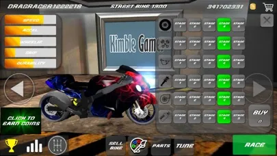 Ảnh chụp màn hình của Drag Bikes - Motorbike edition
