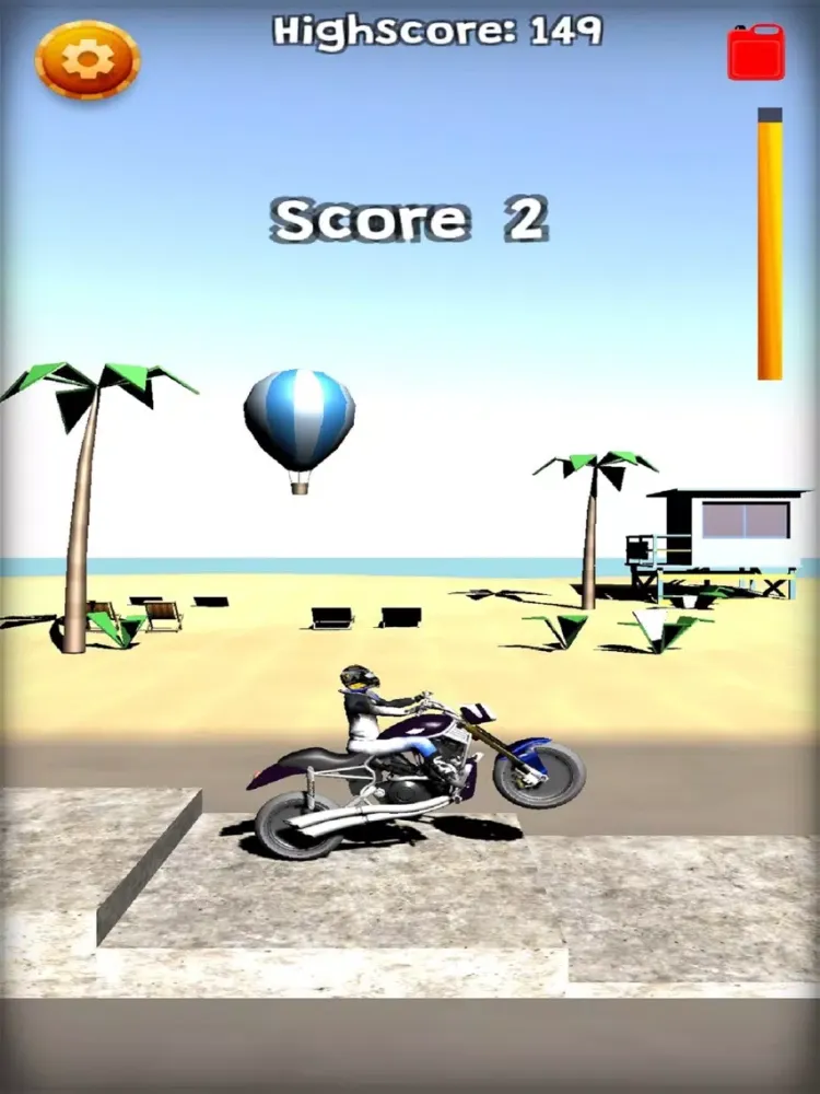 Capturas de tela do Wheelie Or Die - Wheelie game iPad 