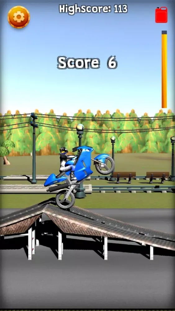 Capturas de tela do Wheelie Or Die - Wheelie game