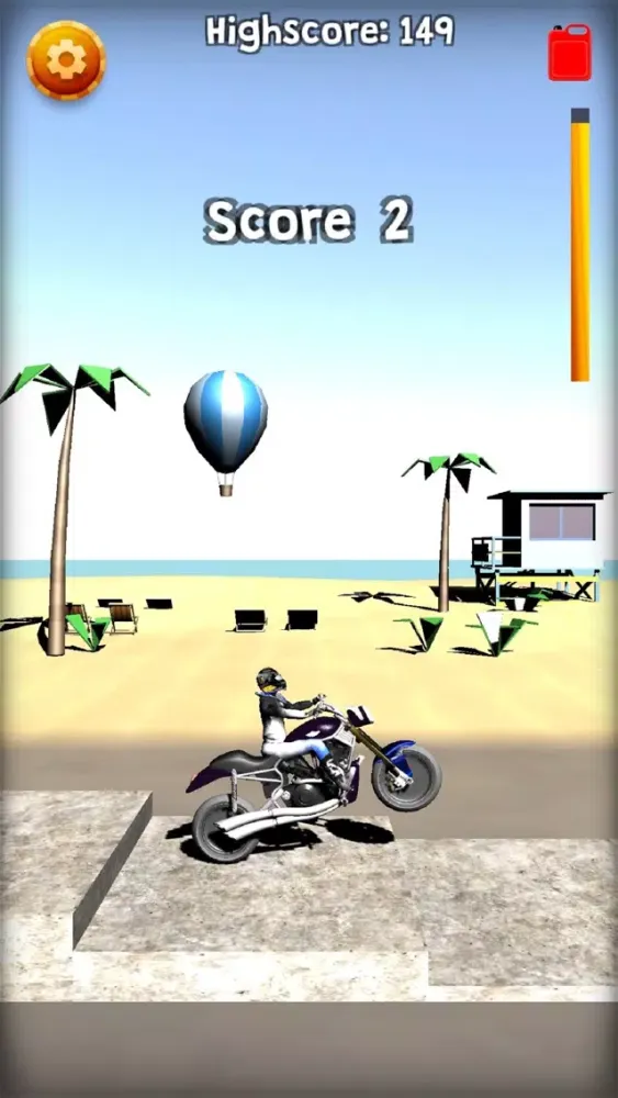 Capturas de tela do Wheelie Or Die - Wheelie game