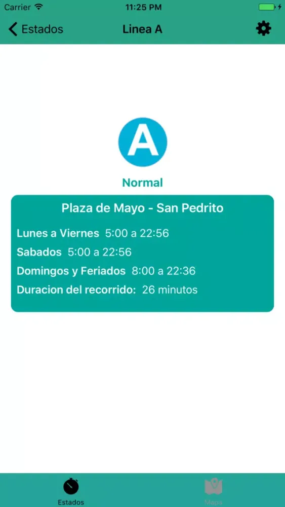 Скриншоты Estado del Subte