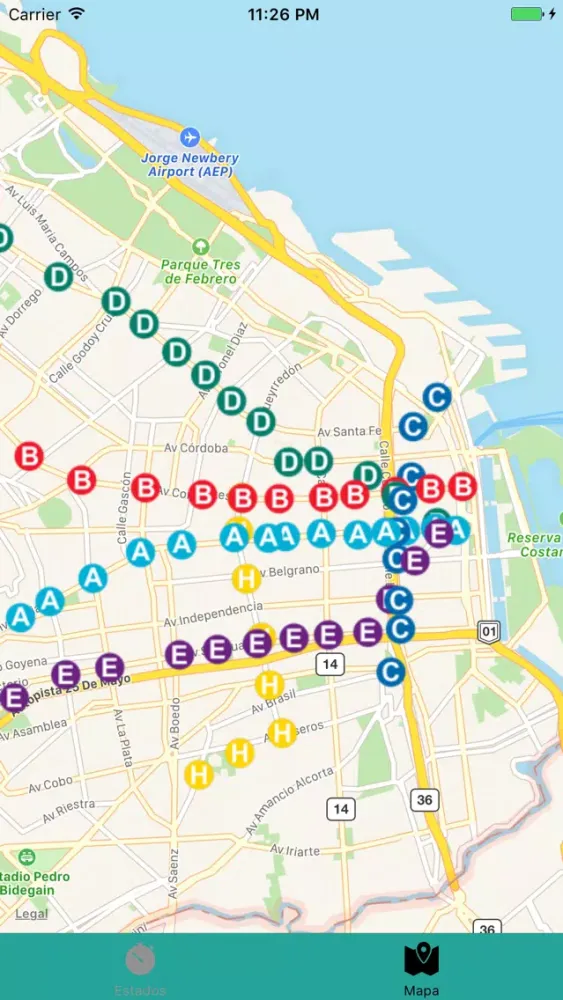 Скриншоты Estado del Subte