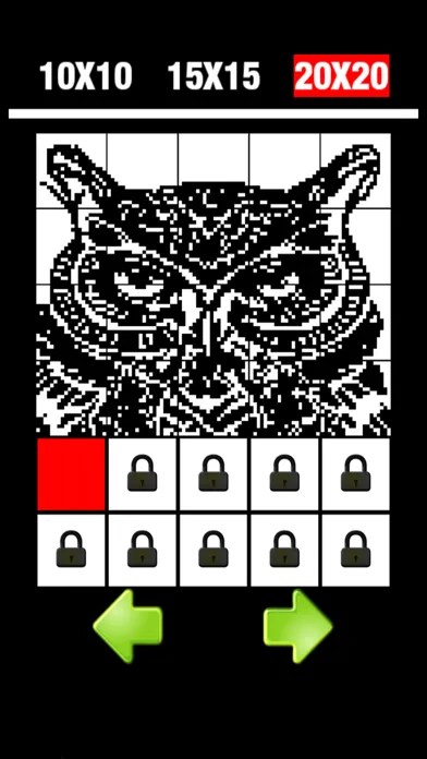 Tangkapan layar Nonogram 3