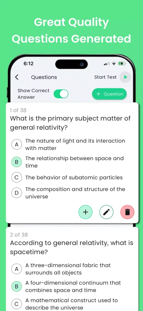 Zrzuty ekranu Quiz Maker Ai: Quizzes Creator