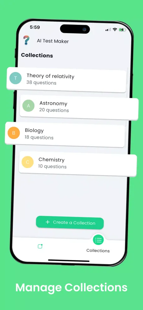 Zrzuty ekranu Quiz Maker Ai: Quizzes Creator