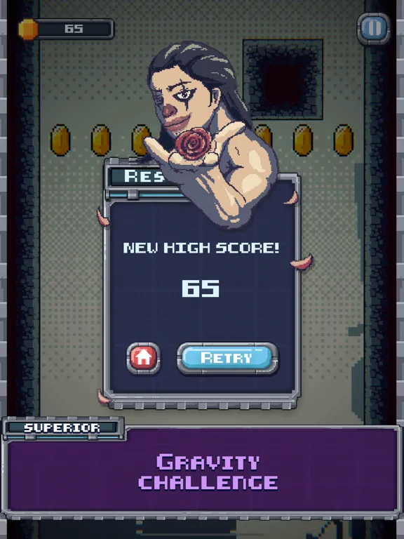 Gravity Sprinter Pixel iPad  Screenshots