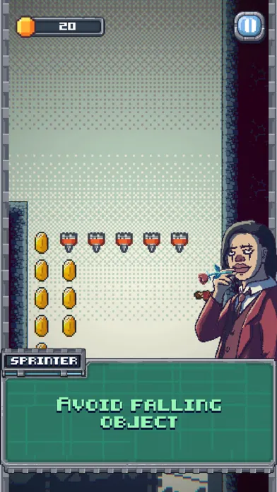 Gravity Sprinter Pixel Screenshots