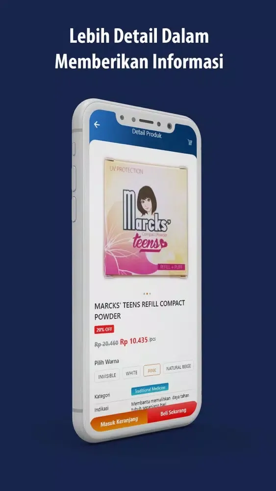 Tangkapan layar Kimia Farma Mobile: Beli Obat